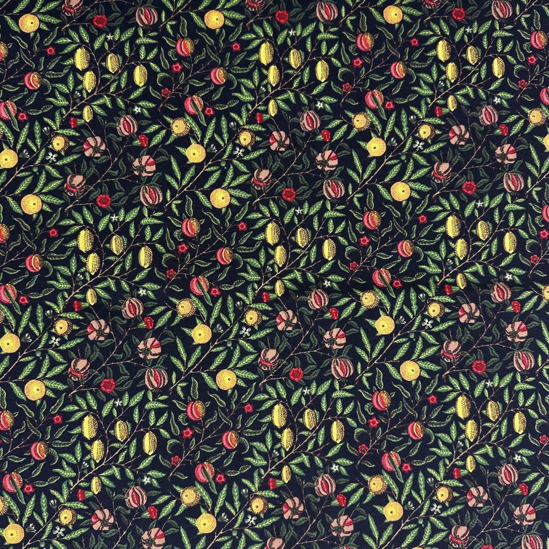 Pomegranate Ebony Printed Polycotton FabricThis Beautiful Christmas…