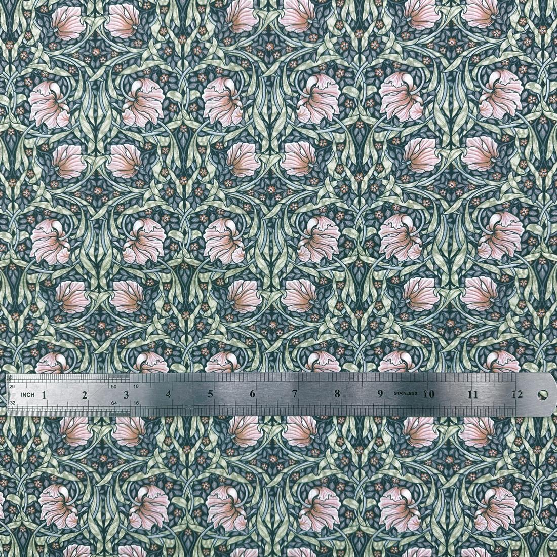 Pimpernel Salmon Printed Polycotton FabricThis Beautiful Christmas…