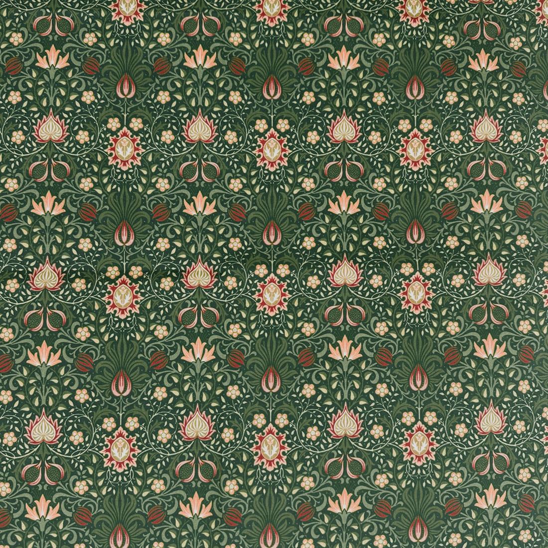 Persian Olive Printed Polycotton FabricThis Beautiful Christmas Fabric