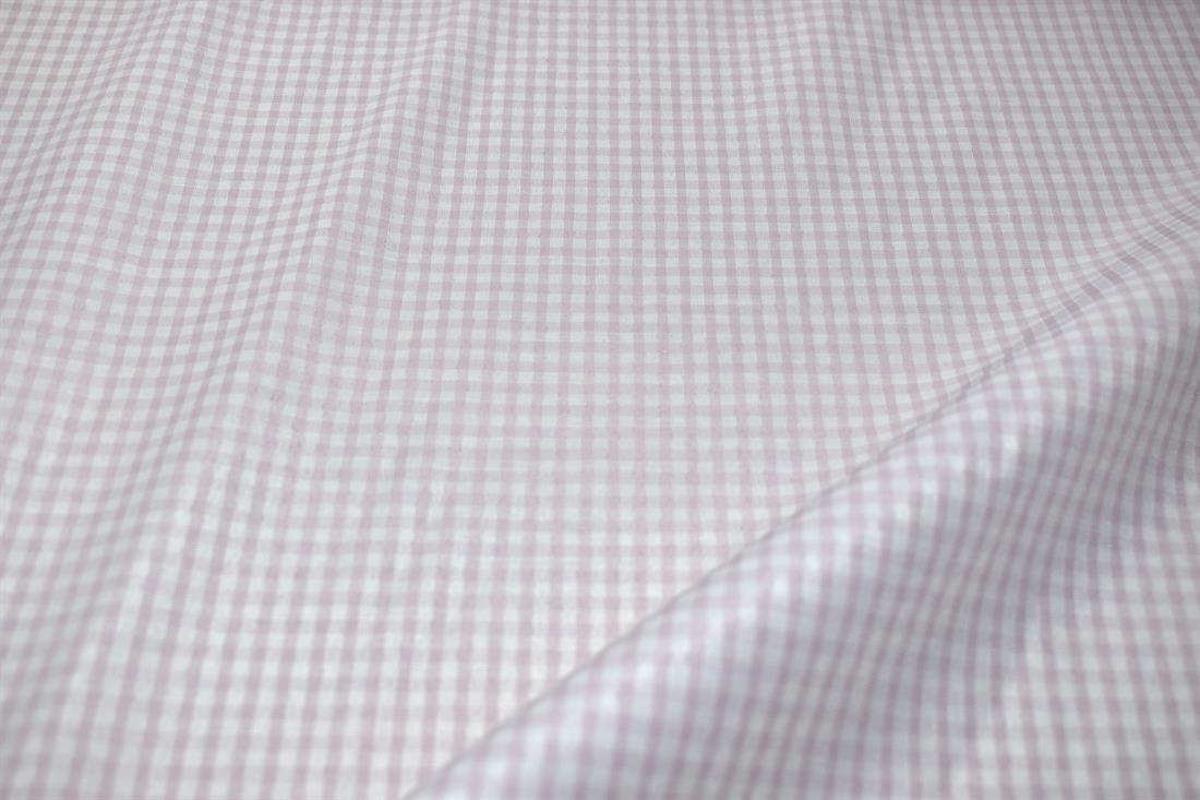 Gingham Small Check 1/8 Printed Polycotton Fabric