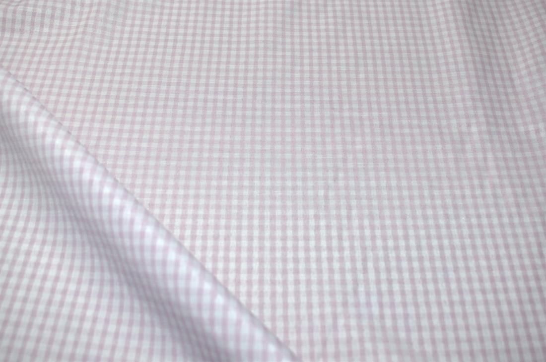 Gingham Small Check 1/8 Printed Polycotton Fabric