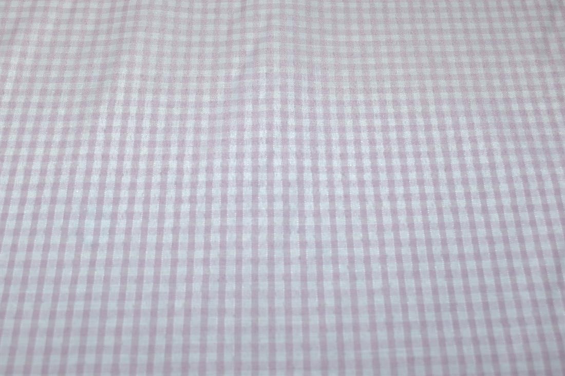 Gingham Small Check 1/8 Printed Polycotton Fabric