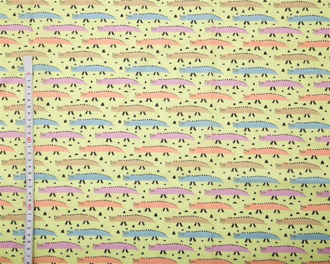Lime MP Digital Polycotton Croc Add a Splash of Fun to Your Projects…