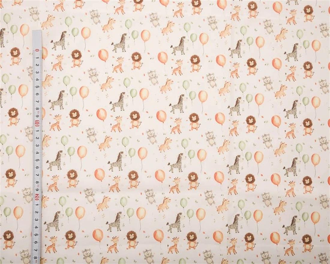 White MP Digital Polycotton Safari Take a Walk on the Wild Side with