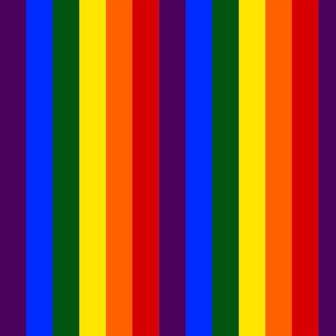 Rainbow Stripe Medium Printed Polycotton FabricThis Beautiful…
