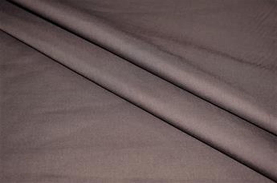 Brown Lightweight Plain Polycotton Fabric
