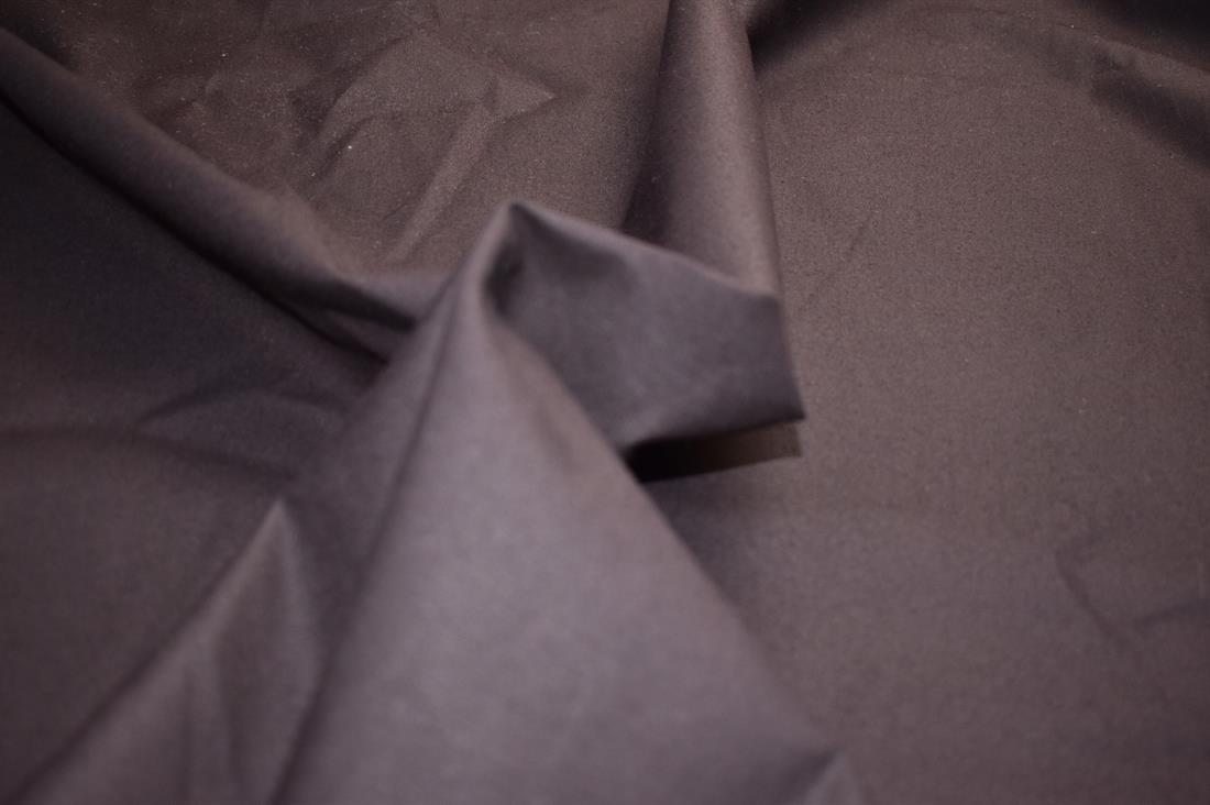 Brown Plain Polyester Fabric
