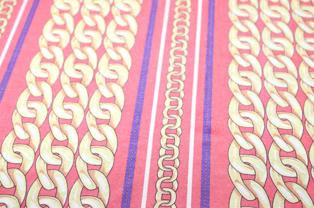 Multi Coloured Printed Polyester Jersey Fabric
