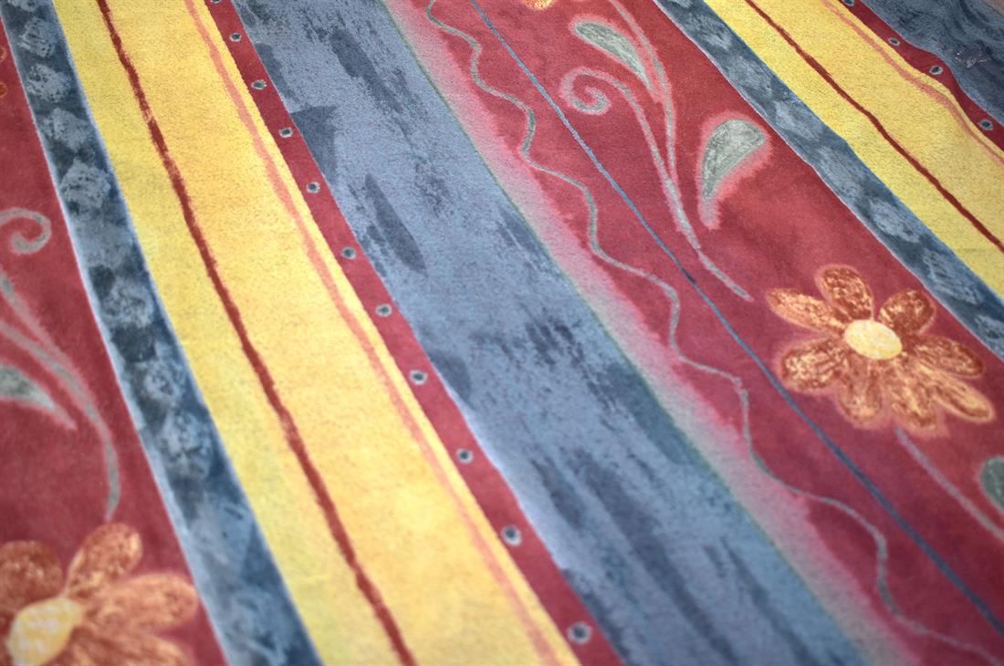Multi Colour Printed Jersey Fabric