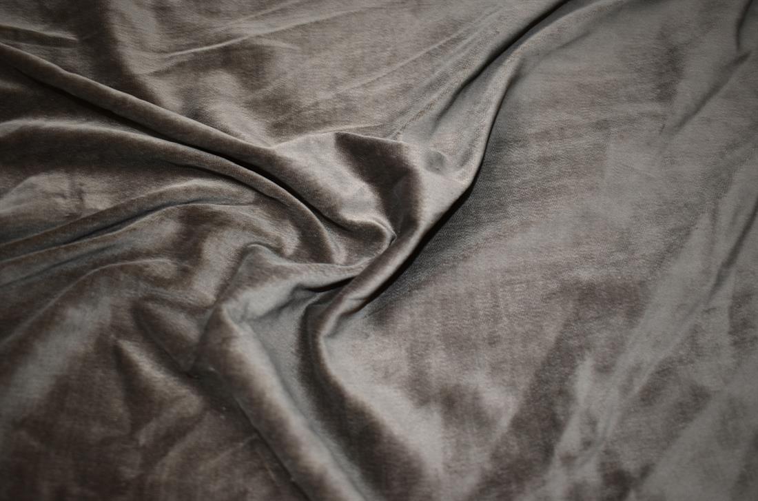 Chocolate Brown Plain Polyester Suedes Fabric