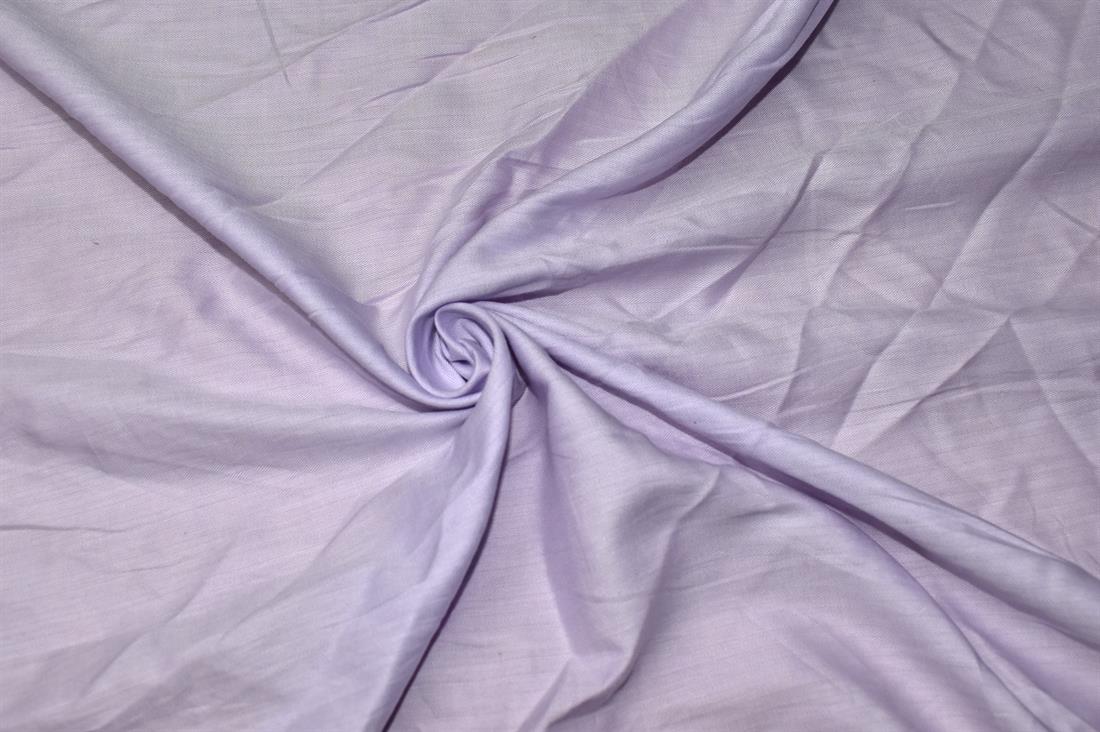 Lilac Plain Polyester Fabric