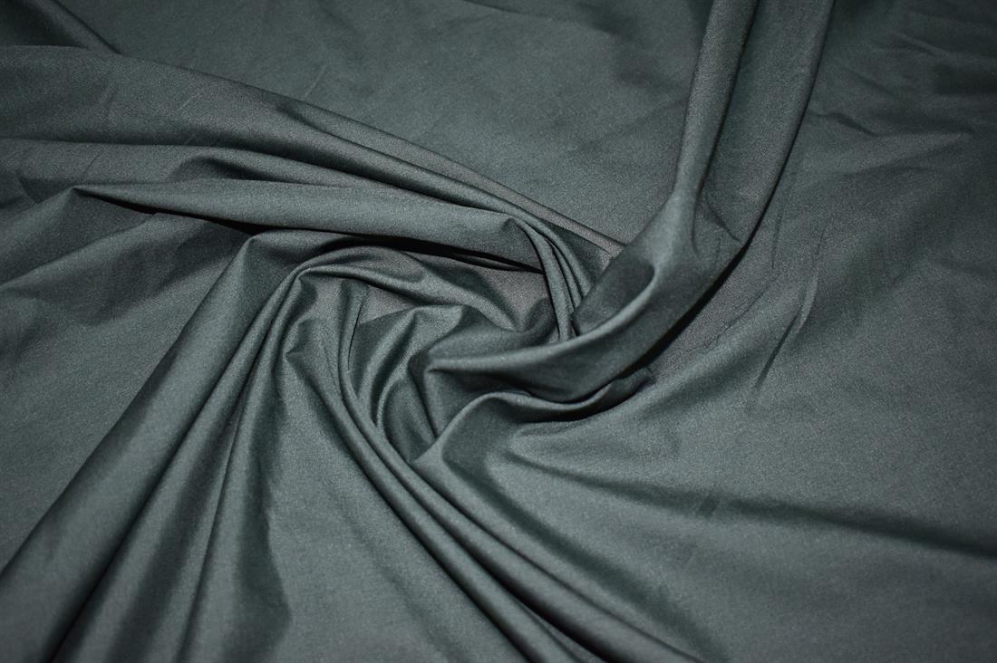 Bottle Green Plain Polyester Fabric