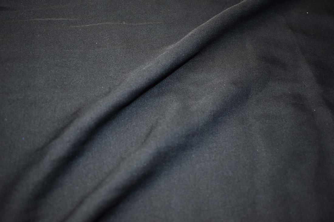 Black Plain Polyester Fabric
