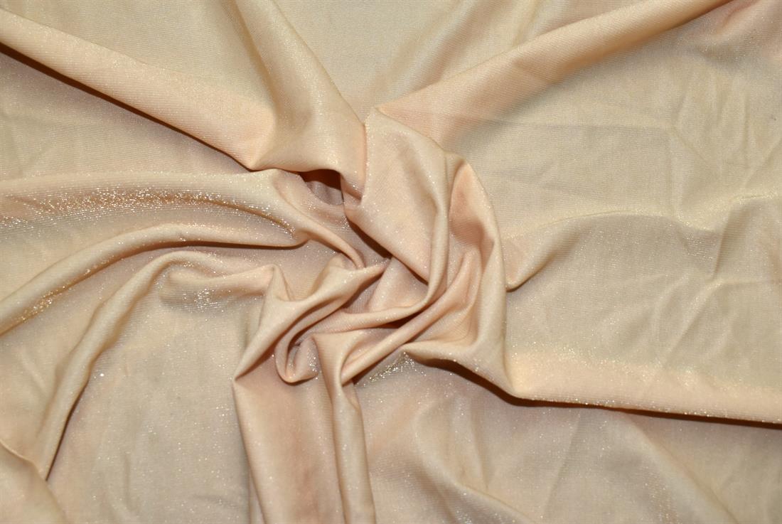 Gold Plain Polyester Jersey Fabric