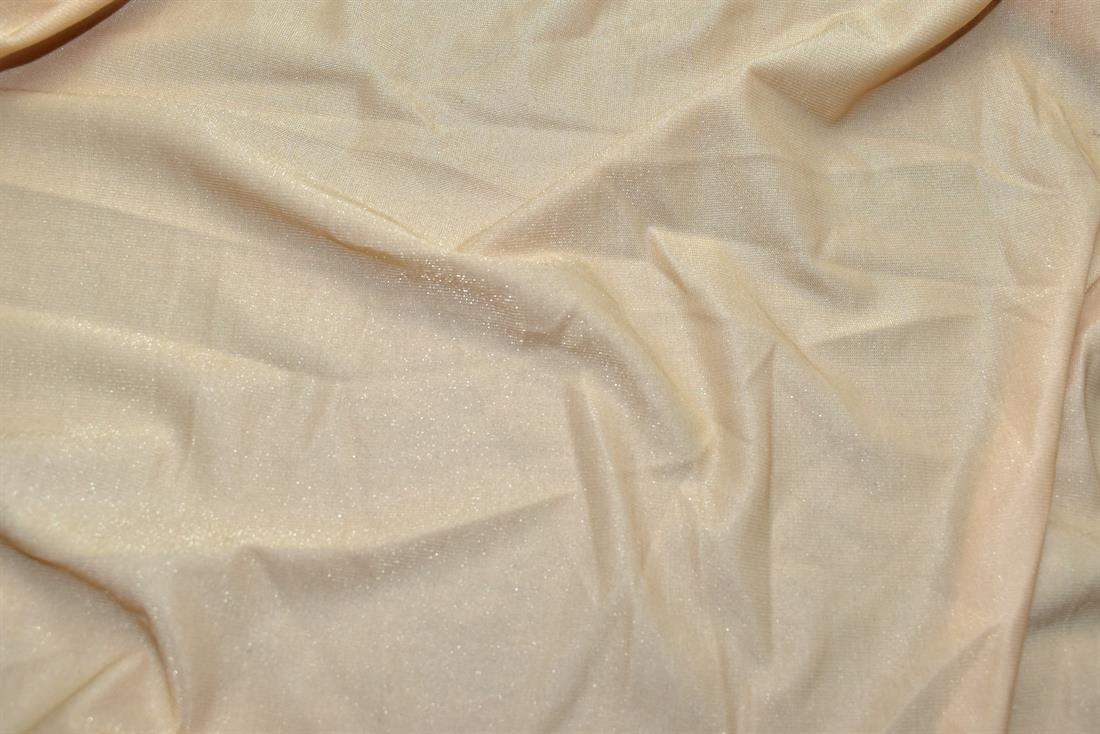 Gold Plain Polyester Jersey Fabric