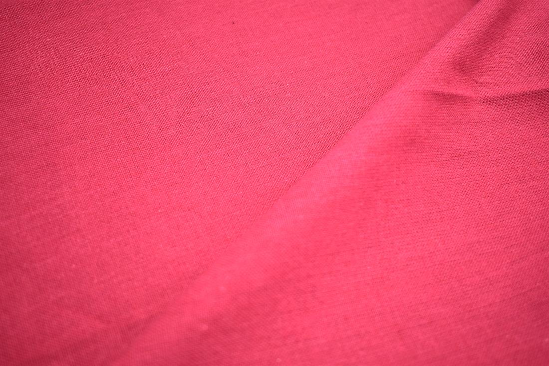 Cranberry Plain Polyester Fabric