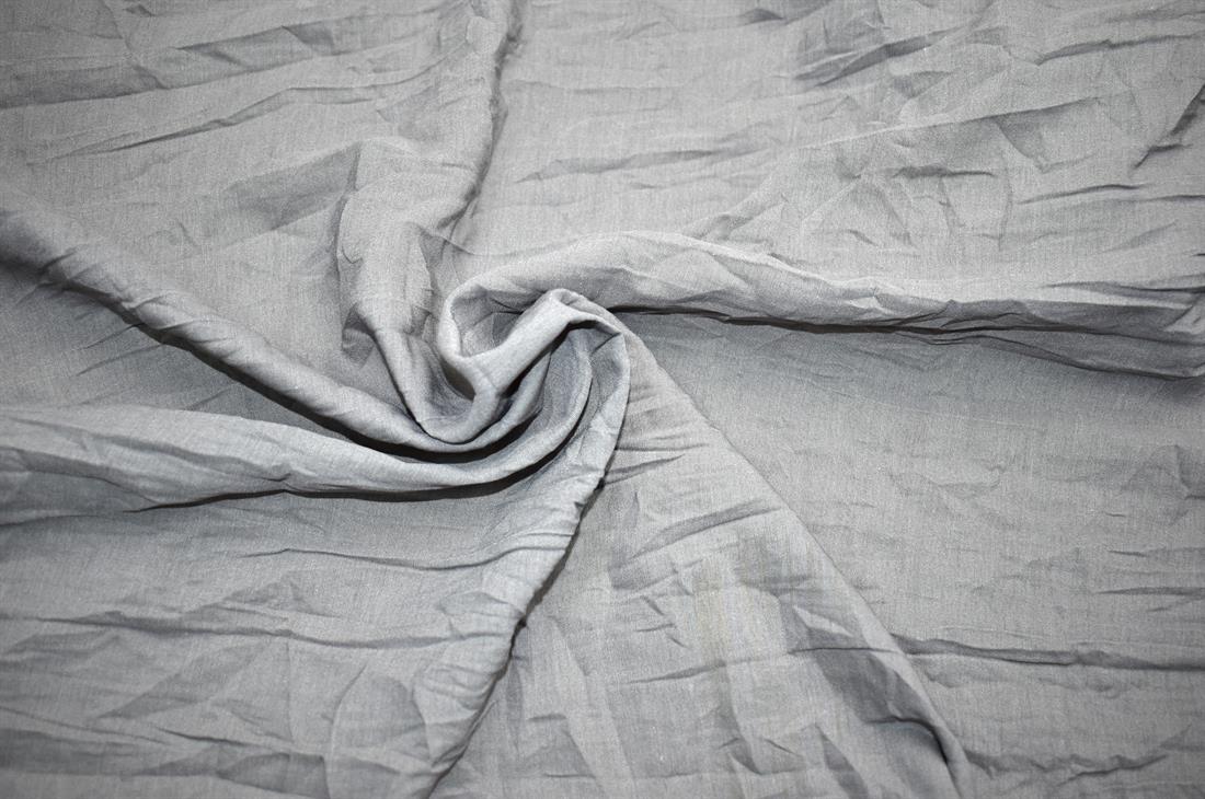 Light Grey Plain Polyester Fabric