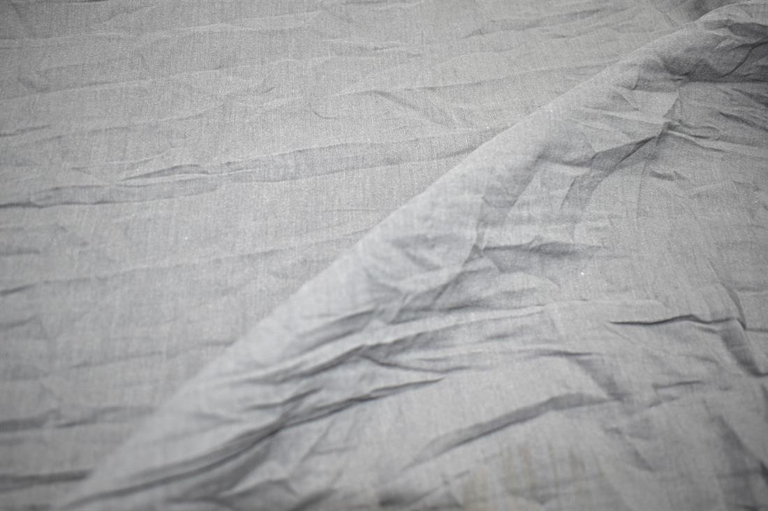 Light Grey Plain Polyester Fabric