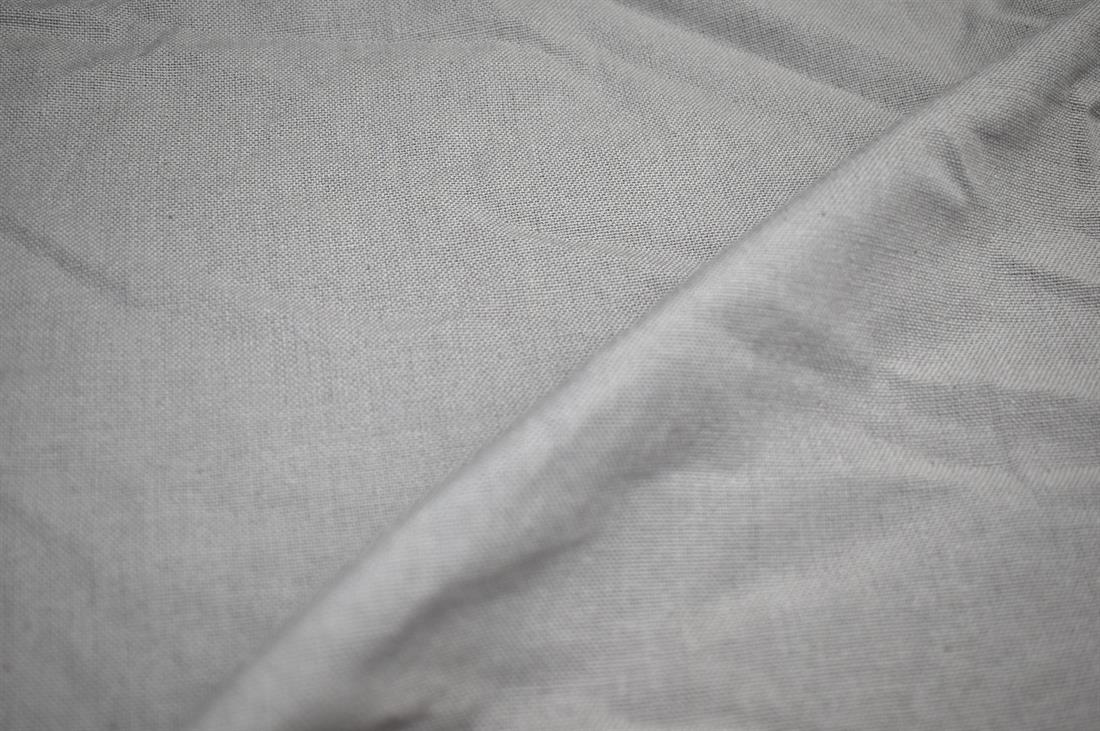 Light Grey Plain Polyester Fabric