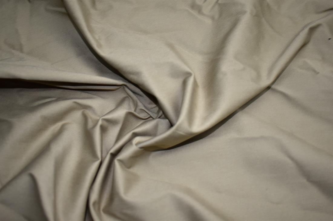 Khaki Plain Polyester Fabric