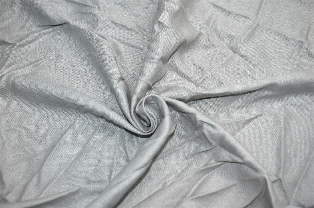 Light Grey Plain Polyester Jersey Fabric