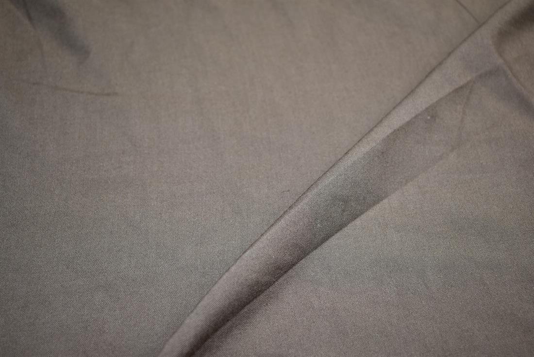 Brown Plain Polyester Fabric