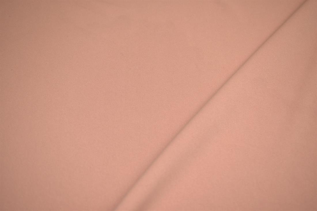 Dark Beige Plain Polyester Jersey Fabric