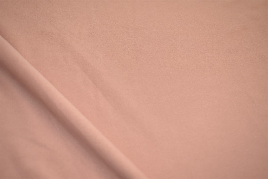 Dark Beige Plain Polyester Jersey Fabric