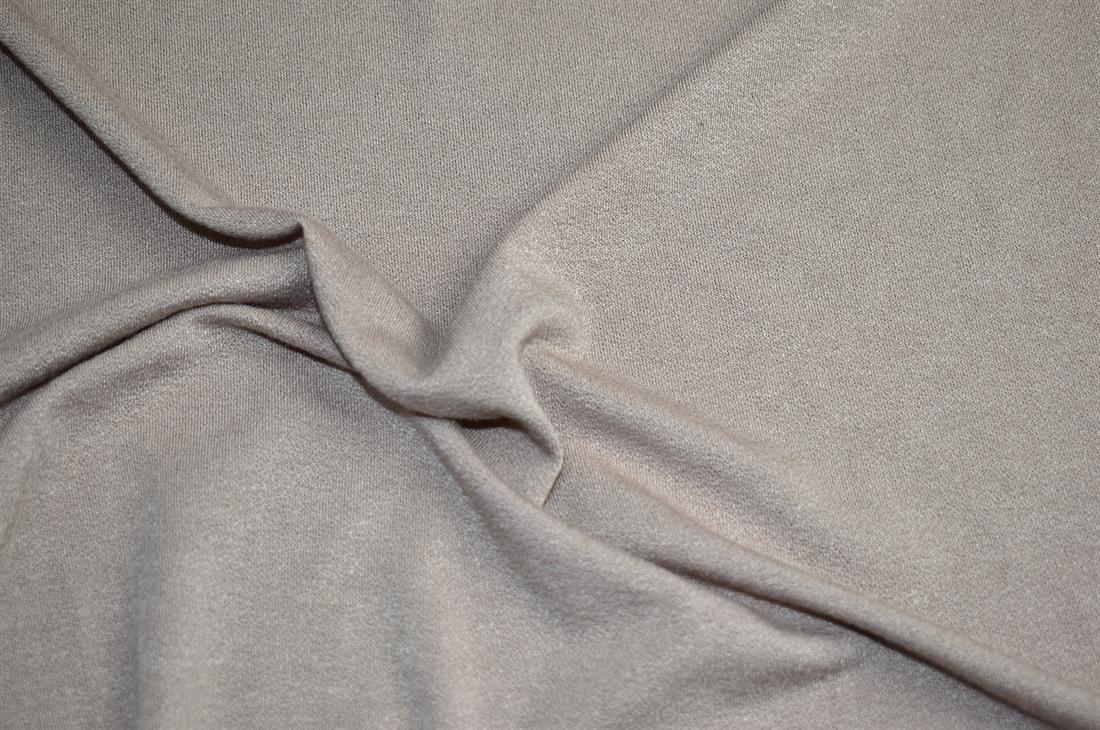 Light Brown Plain Polyester Jersey Fabric