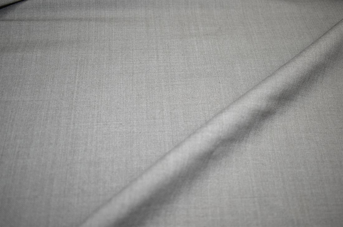 Grey Plain Polyester Woven Fabric