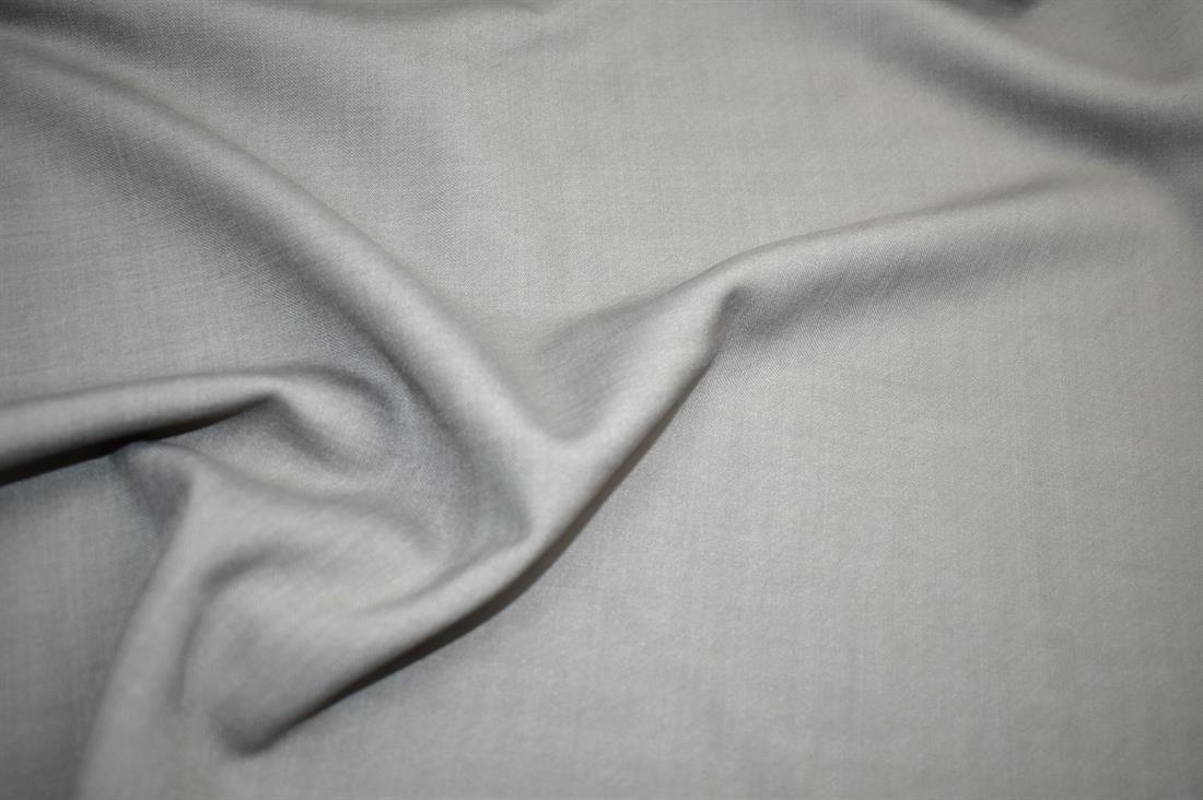 Grey Plain Polyester Woven Fabric