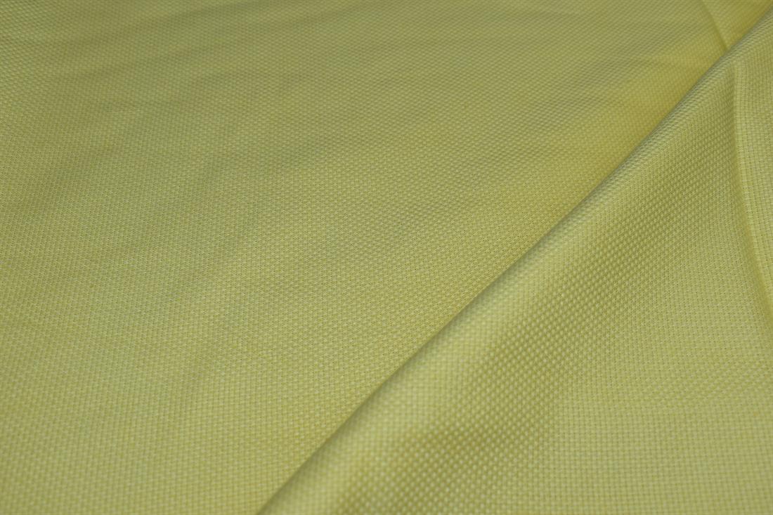 Light Yellow Plain Polyester Fabric
