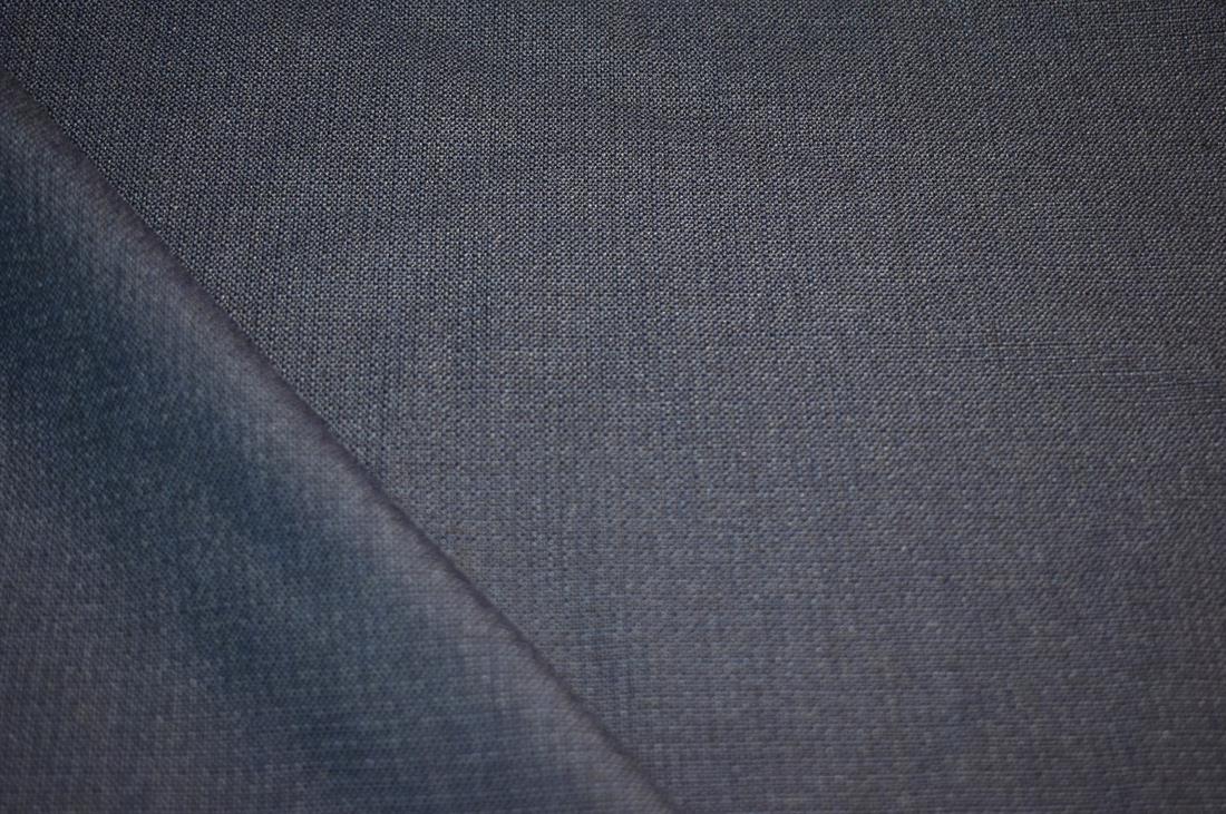 Navy Plain Polyester Fabric