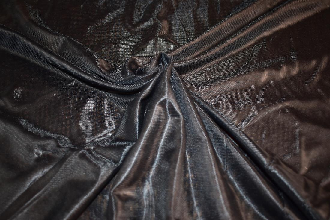Black Plain Polyester NET Fabric