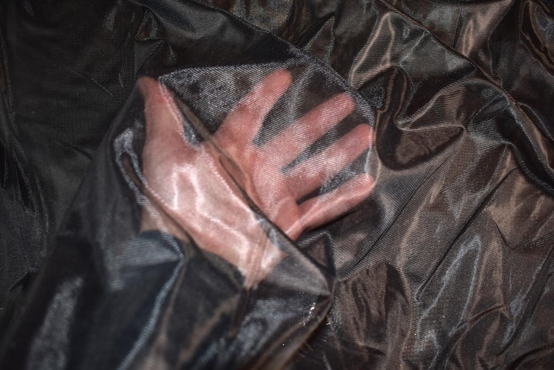 Black Plain Polyester NET Fabric
