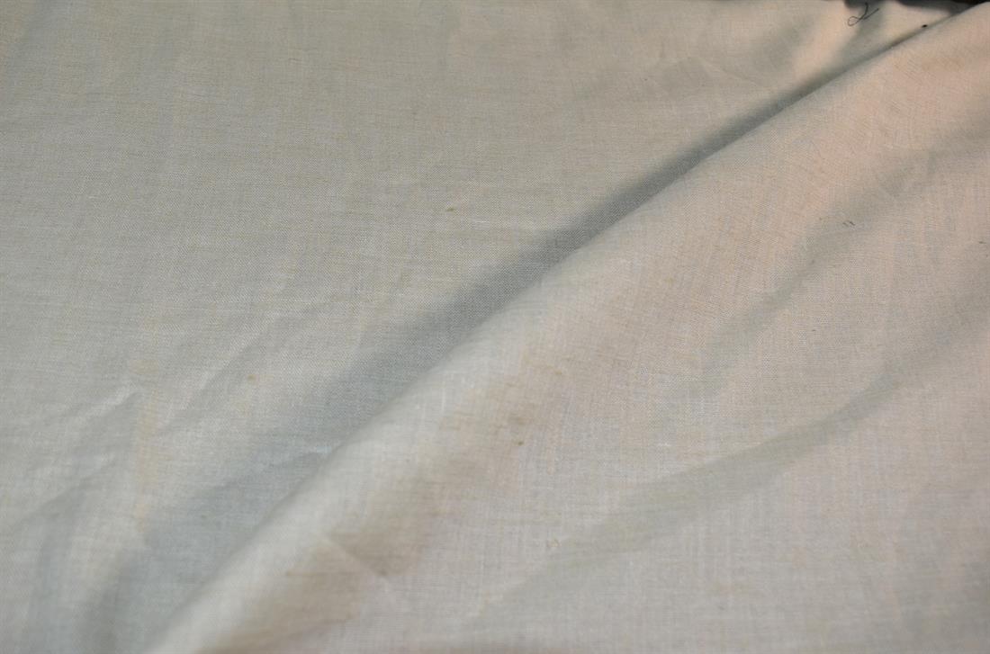 Beige Plain Polyester Fabric