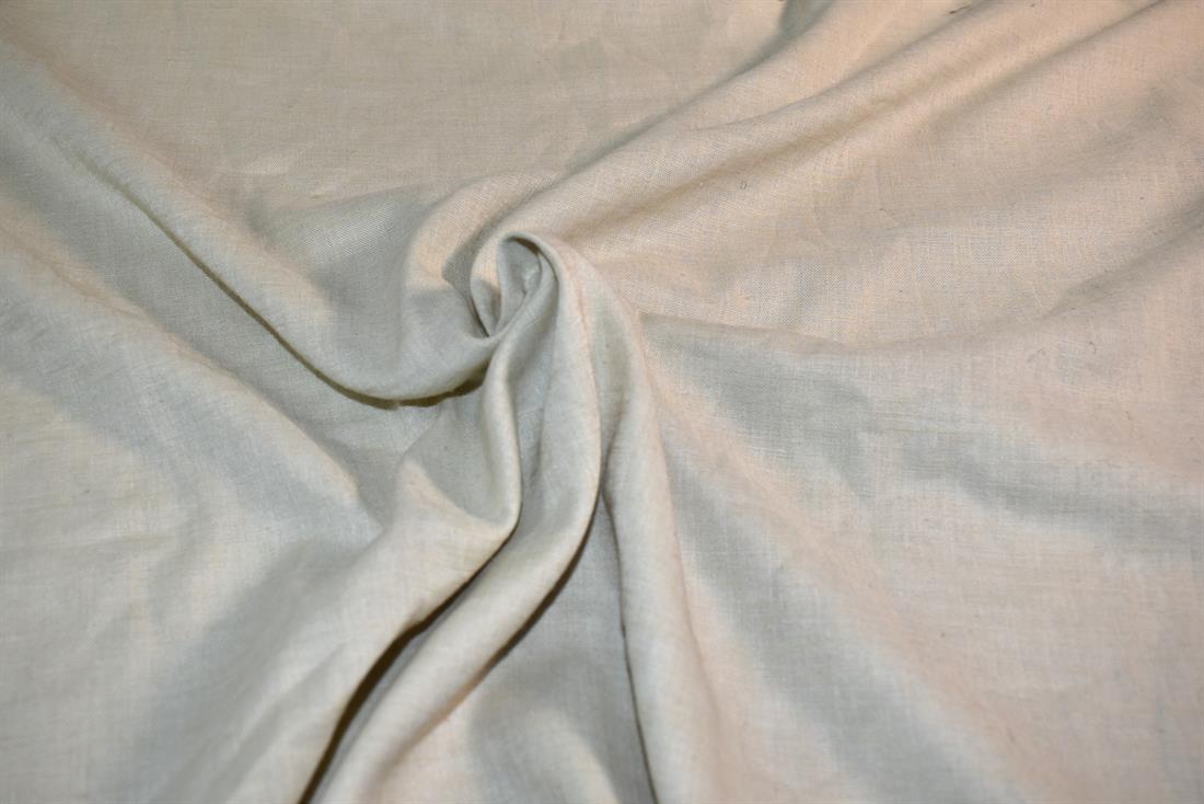Beige Plain Polyester Fabric