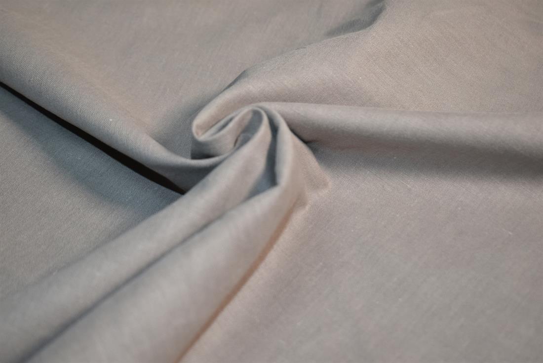 Light Grey Plain Polyester Fabric