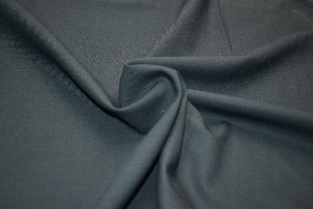 Bottle Green Plain Polyester Fabric