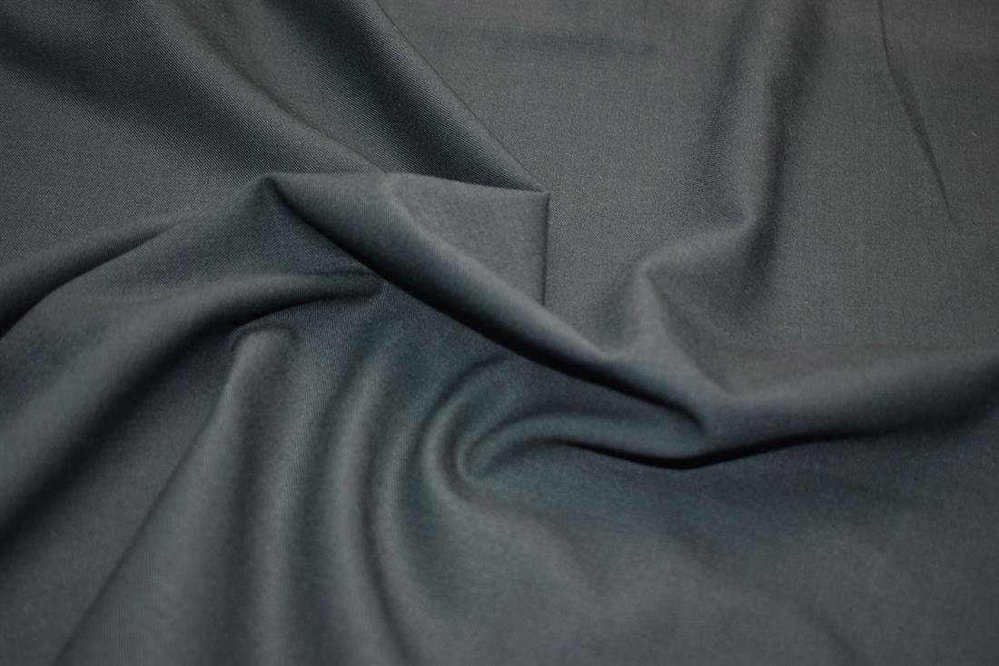 Bottle Green Plain Polyester Fabric
