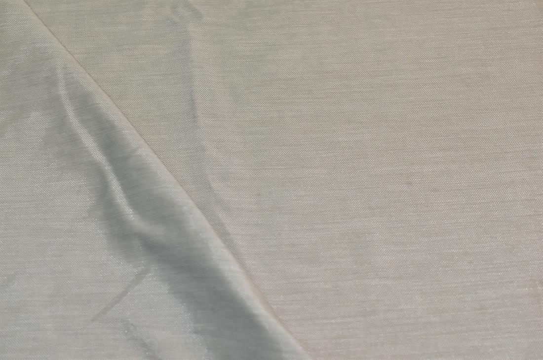 Silver & Grey Plain Polyester Fabric