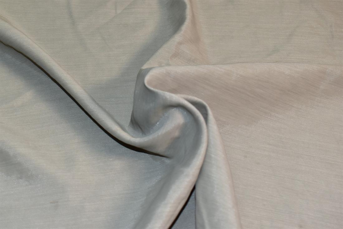 Silver & Grey Plain Polyester Fabric