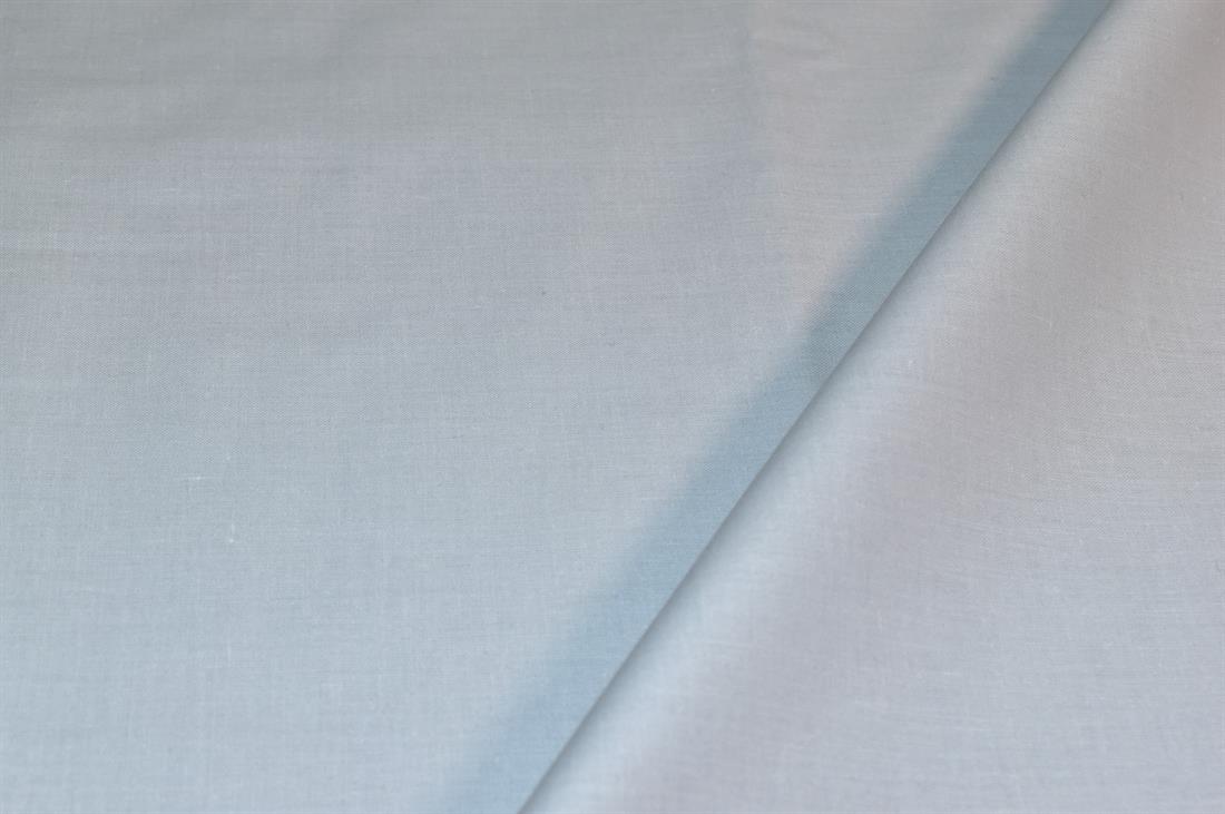 Light Blue Plain Polyester Fabric