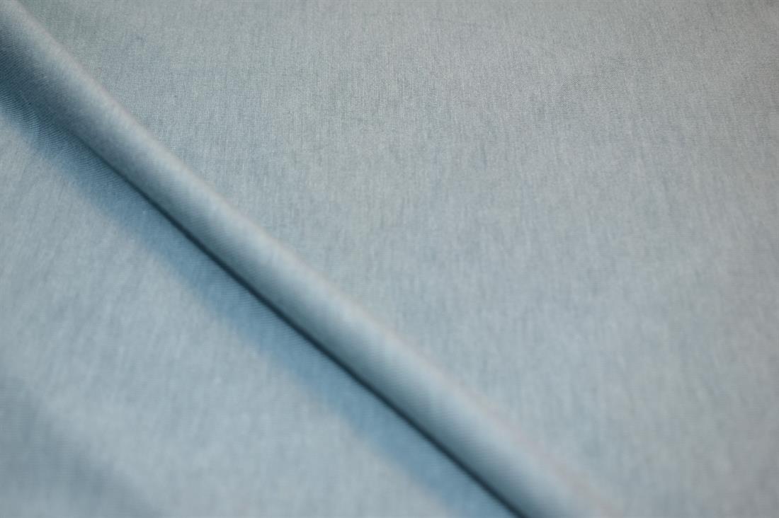 Duck Egg Blue Plain Polyester Jersey Fabric