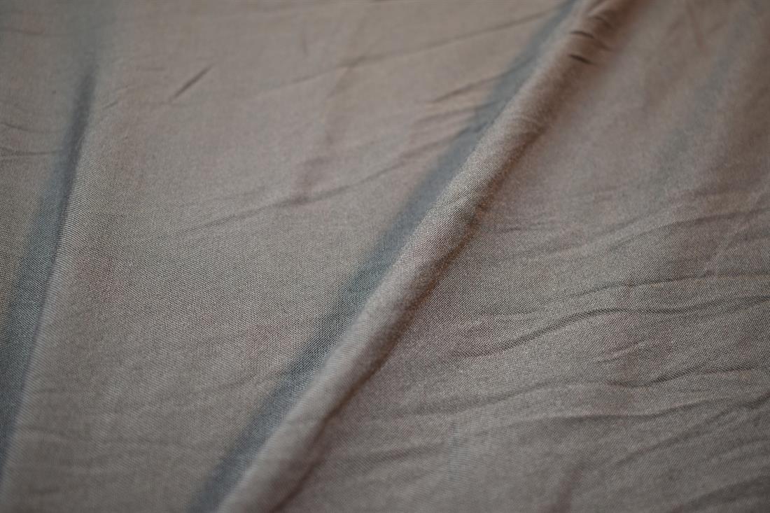 Charcoal Plain Polyester Fabric