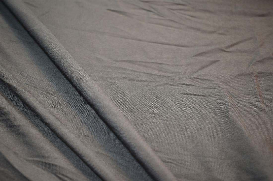 Charcoal Plain Polyester Fabric