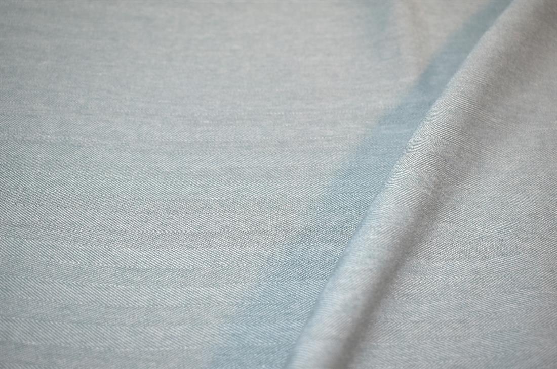 Mint & Blue Polyester Jersey Fabric