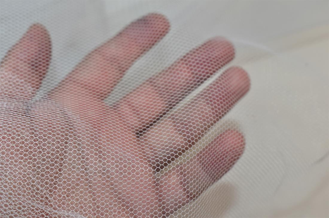 White Clearance Dress Net Fabric