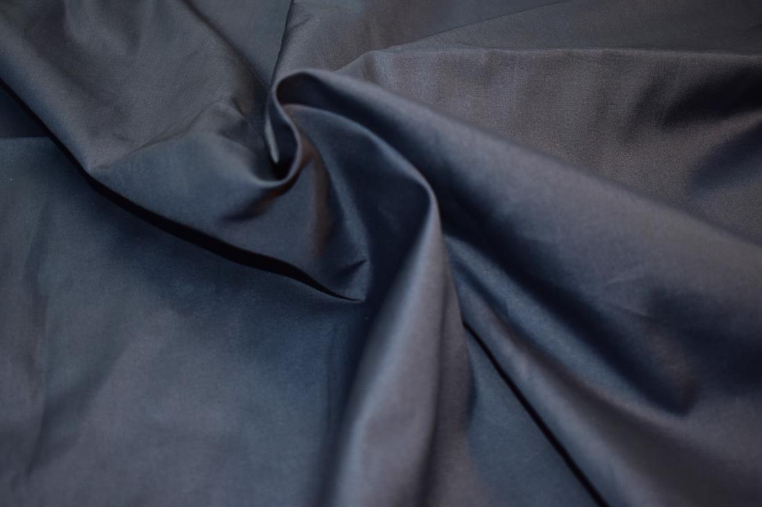 Navy Plain Polyester Fabric