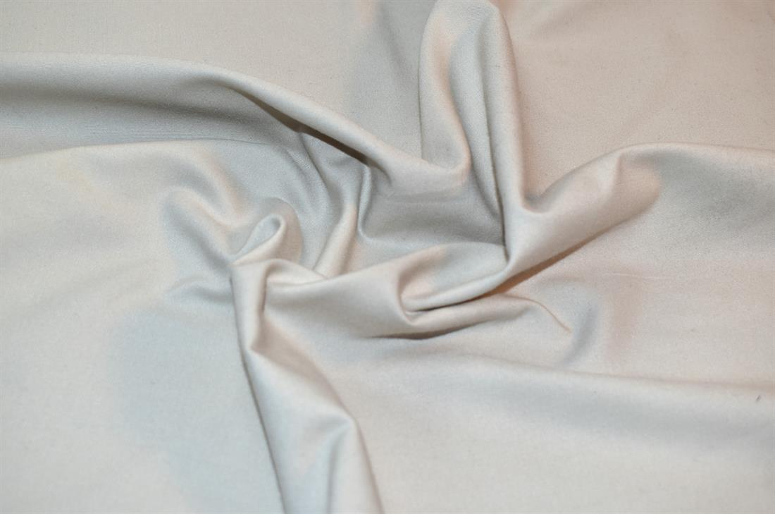 Beige Plain Polyester Fabric